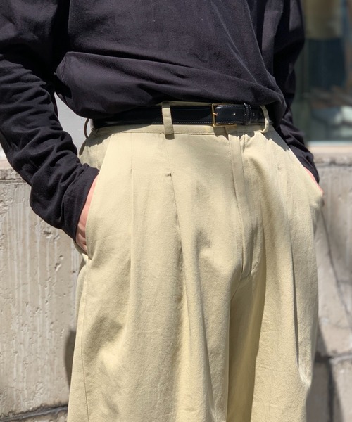 Toironier（トワロニエ） チノパン Toironier/トワロニエ/2Tuck CHINO