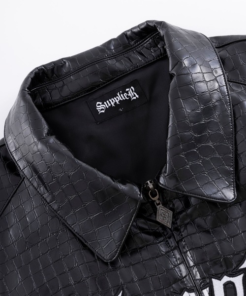 SUPPLIER（サプライヤー） ブルゾン アウター Cross Switching Faux