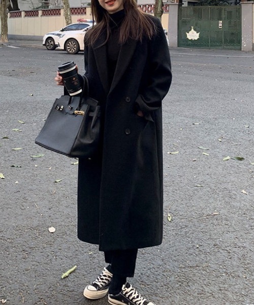 DIAVEL コート チェスターコート ピークドラペルロングコート