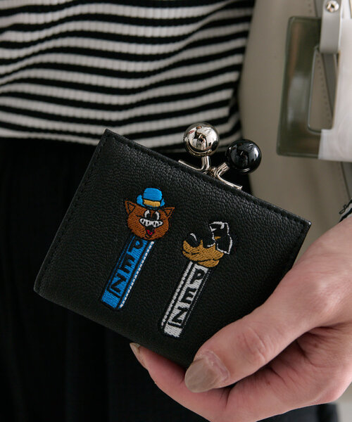 ear PAPILLONNER（イア パピヨネ） 財布 「PEZ(ペッツ) ×ear」本革