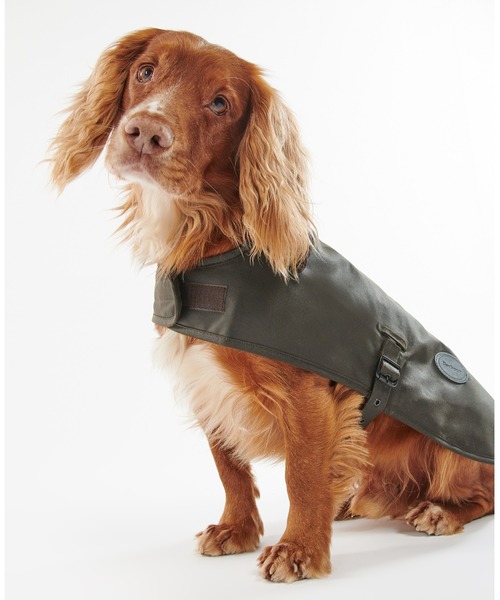 Barbour（バブアー） 犬 服 ワックス コットン ドッグ コート