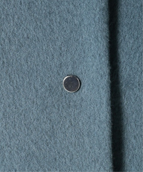 IENA（イエナ） ノーカラーコート 38 ブルー レディース : ZOZOTOWN