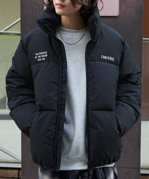 Donna Karan new york レザーダウンジャケット DONNA KARAN New York