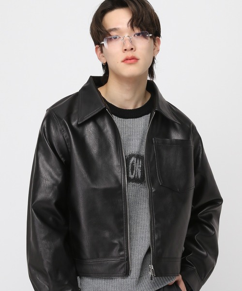 3.3 FIELD TRIP 革ジャン ライダース 3.3 Field Trip／ショートレザー