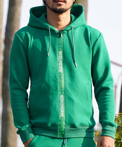 adamsJUGGLER（アダムスジャグラー） パーカー RTEGペイズリージップ