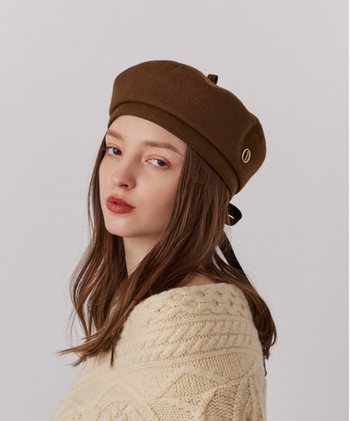 Chapeau d' O（シャポードオー） 帽子 ベレー帽 Flannel Josephine