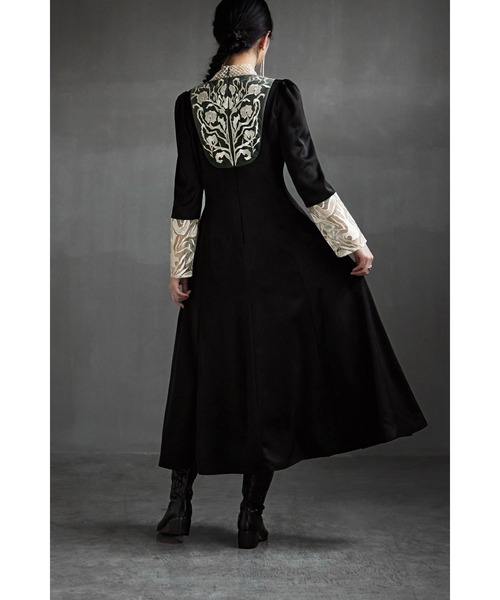 etoll.（エトル） ドレス バック刺繍フレアドレス : ZOZOTOWN Yahoo!店