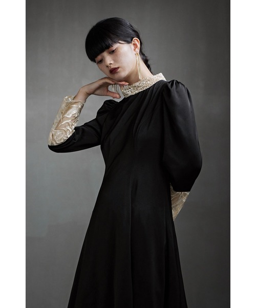 etoll.（エトル） ドレス バック刺繍フレアドレス : ZOZOTOWN Yahoo!店