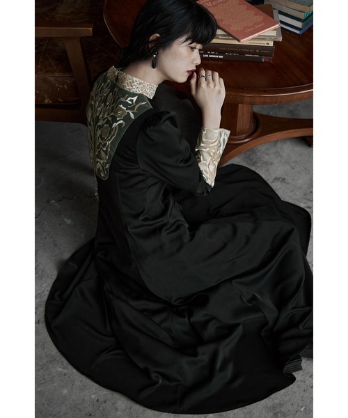 etoll.（エトル） ドレス バック刺繍フレアドレス : ZOZOTOWN Yahoo!店