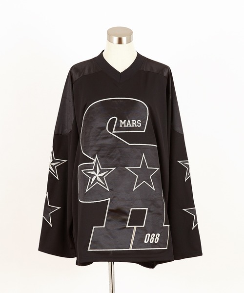 tシャツ a.p.o.v. ビッグロゴワッペン刺繍ホッケージャージ メンズ