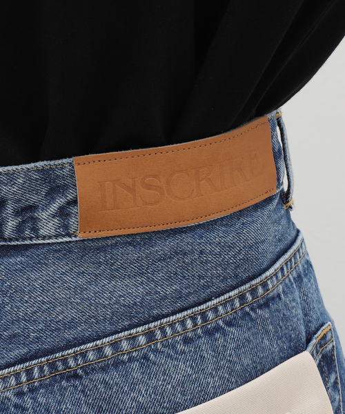 INSCRIRE（アンスクリア） ジーンズ Denime Loose Fit Pants カコウ ID
