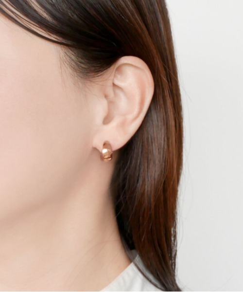 VENDOME AOYAMA（ヴァンドーム青山） ピアス K18ピンクゴールド フープ