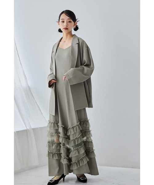 niana（ニアナ） ドレス トランスペアレントヘムセットアップドレス 2