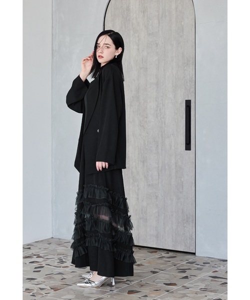 niana（ニアナ） ドレス トランスペアレントヘムセットアップドレス 2