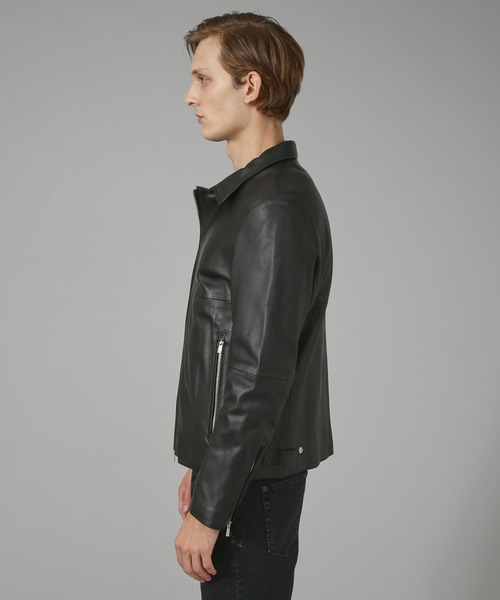 5351 POUR LES HOMMES 革ジャン ライダース セミダブル レザー