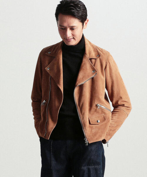 TOMORROWLAND（トゥモローランド） 革ジャン ライダース 「別注」DENIM