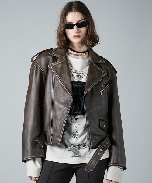PRANK PROJECT（プランクプロジェクト） レザージャケット ライダース