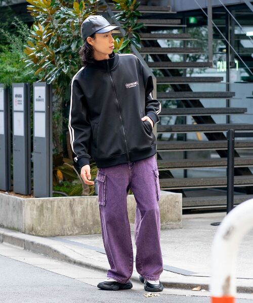 UNIT（NIXON） ジャージ サイドライン トラックジャケット/ライン