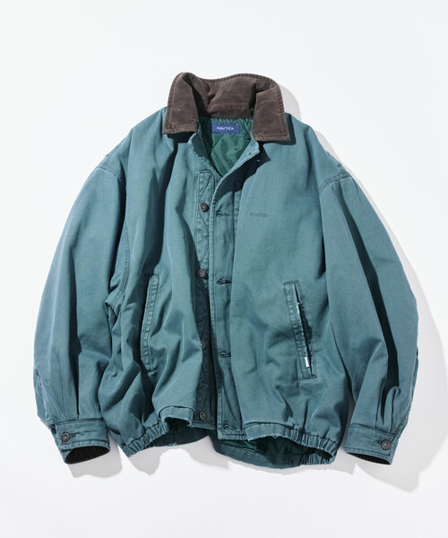 NAUTICA（ノーティカ） ブルゾン アウター 中綿 クラッシュド ダック