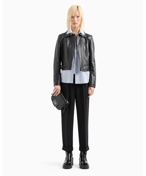 ARMANI EXCHANGE レザージャケット ライダース 「A|X アルマーニ