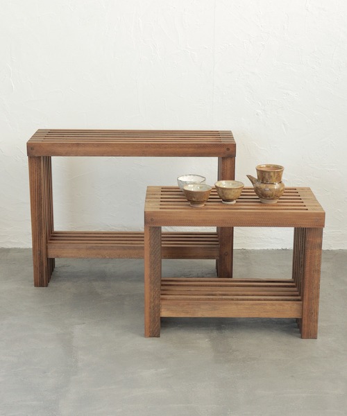 インテリア 国産杉 ミニシェルフ ハンドメイド 「未来工房 MIKU-KOBO