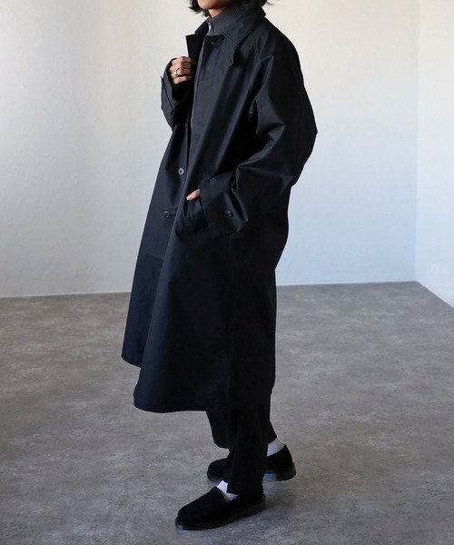 CREARE -LINO- ステンカラーコート コート 「2WAY」 オーバーサイズ