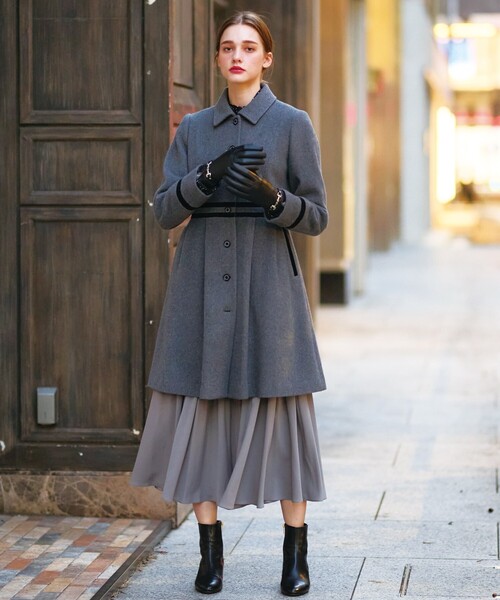 DRESSTERIOR（ドレステリア） ステンカラーコート コート 「大人百花冬