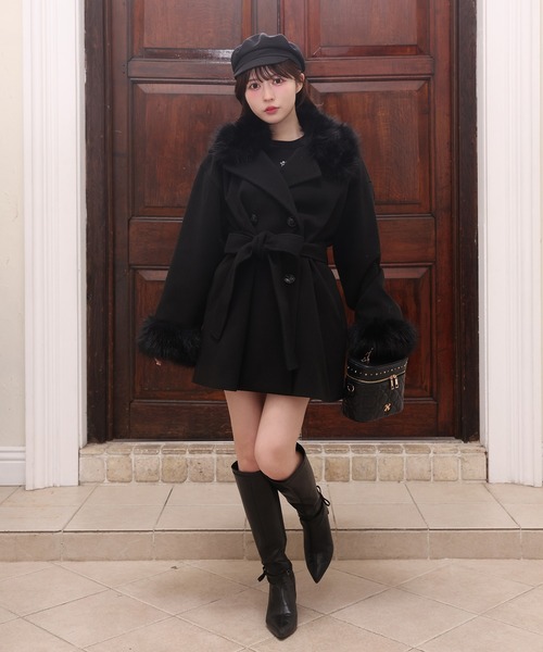 one after another NICE CLAUP ステンカラーコート コート 「S/Mサイズ