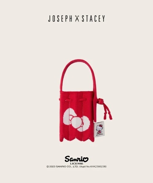 韓国】JOSEPH AND STACEY × ハローキティ タブレットポーチ ハロー