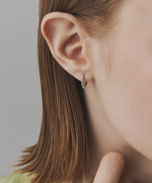 4℃（ヨンドシー） ピアス K10ホワイトゴールド ピアス レディース