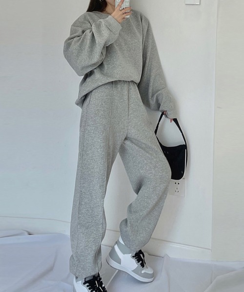 DAY CLOSET トレーナー スウェット 「セットアップ」長袖オーバー