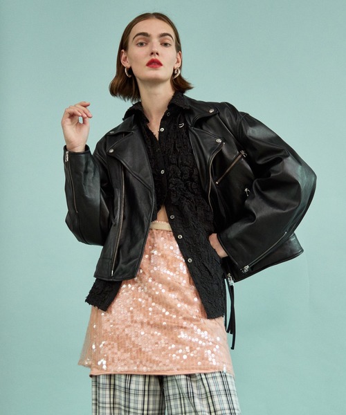 MAISON SPECIAL（メゾンスペシャル） レザージャケット ライダース