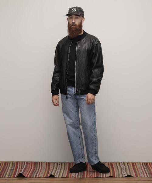 Schott LEATHER JACKET BOWERY/バワリー MA-1