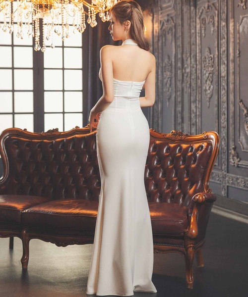 Tika（ティカ） ドレス キャバドレス ロング タイト クロス