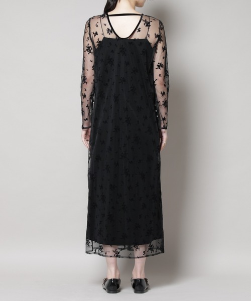 kaene（カエン） ドレス kaene/フロッキーベロア2wayドレス : ZOZOTOWN