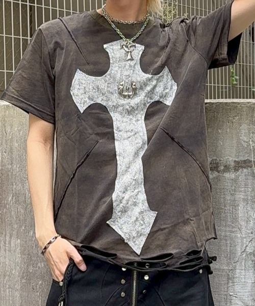 UNIZ tシャツ 「UNIZ」Cross Knight T-Shirt / 「ユニズ」オーバー