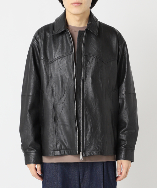 417 EDIFICE（フォーワンセブンエディフィス） 革ジャン ライダース