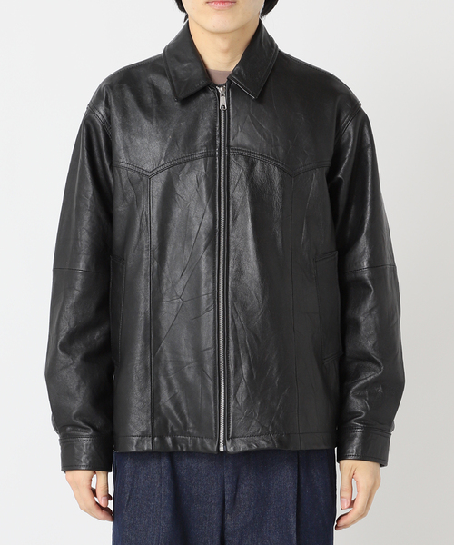 417 EDIFICE（フォーワンセブンエディフィス） 革ジャン ライダース