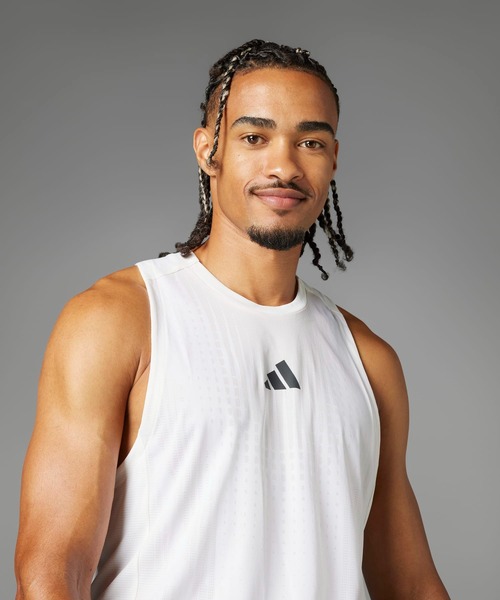 Numbernine フード付きタンクトップ グレー NUMBER (N)INE