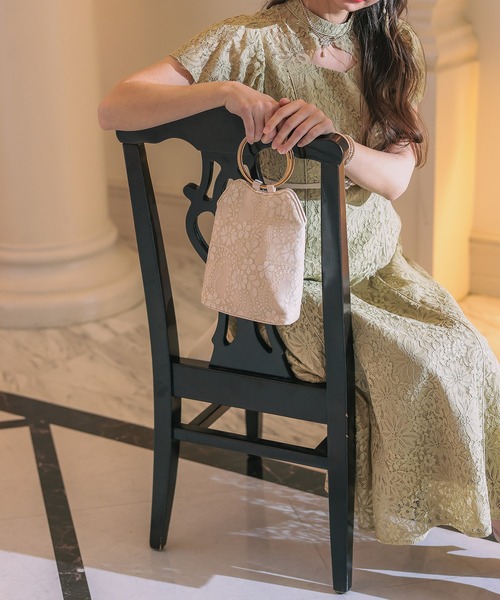 Dorry Doll（ドリードール） ハンドバッグ 2WAYリングハンドルflower