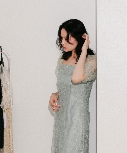 DONOBAN（ドノバン） ドレス 「ANDRESD」wave piping frare dress