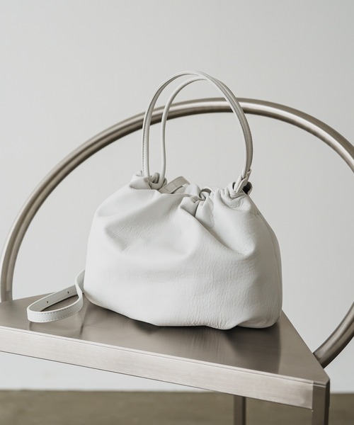 russet（ラシット） ショルダーバッグ バッグ レザー巾着4WAY