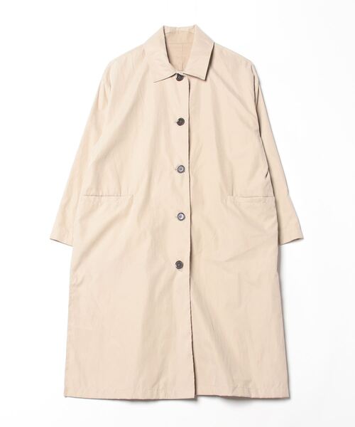 flower ステンカラーコート M ベージュ レディース : ZOZOTOWN Yahoo