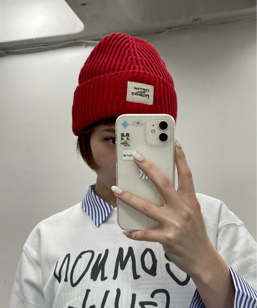 common gull products. ニット帽 ニットキャップ 記憶の中のガルニット