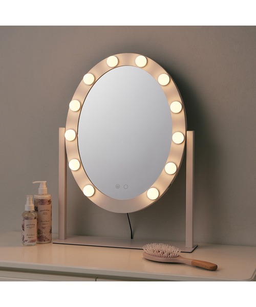 Francfranc（フランフラン） コンパクトミラー フッツェ ハリウッド