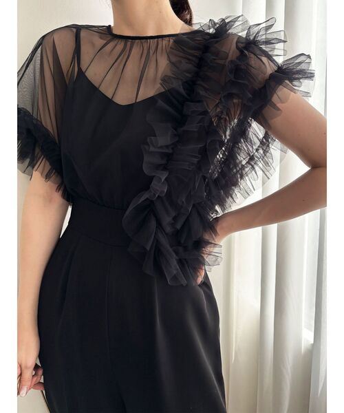 LAGUNAMOON（ラグナムーン） パンツドレス 「WEB限定」LADYチュール