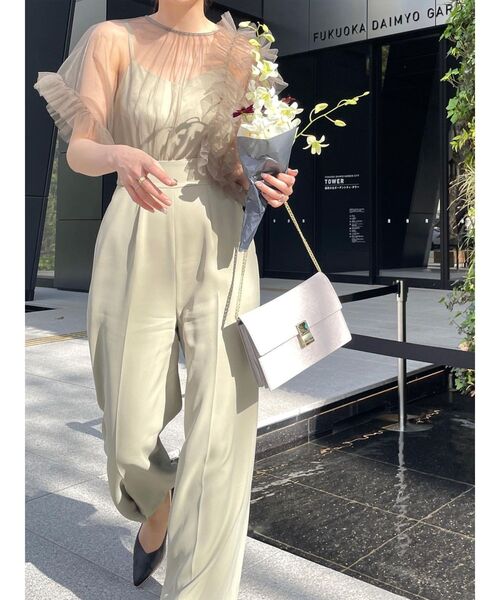 LAGUNAMOON（ラグナムーン） パンツドレス 「WEB限定」LADYチュール