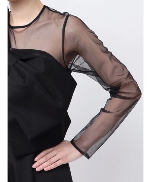 LAGUNAMOON（ラグナムーン） パンツドレス LADYリボンフォルパンツ