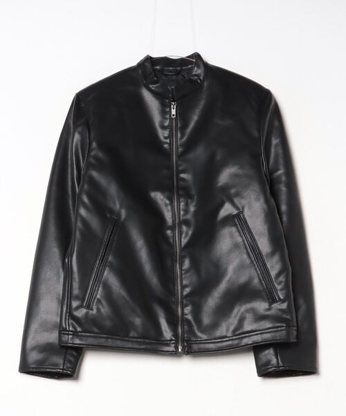 NANO universe（ナノ・ユニバース） ライダースジャケット M ブラック