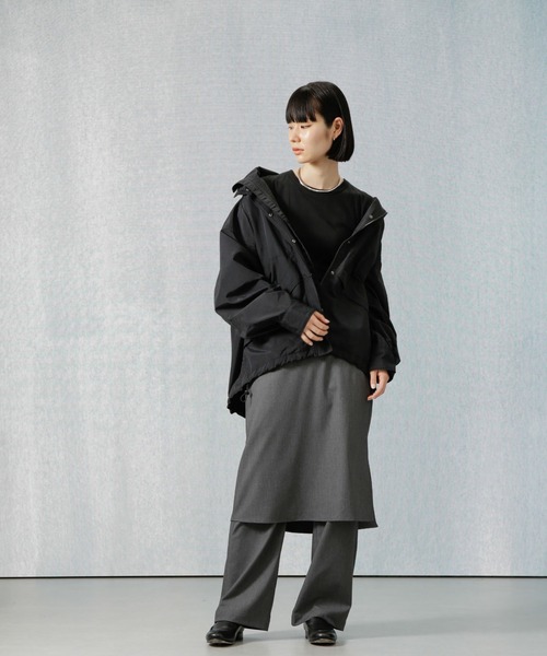 Apo（s）ture パンツ RITA-006/TRラップレイヤードパンツ レディース